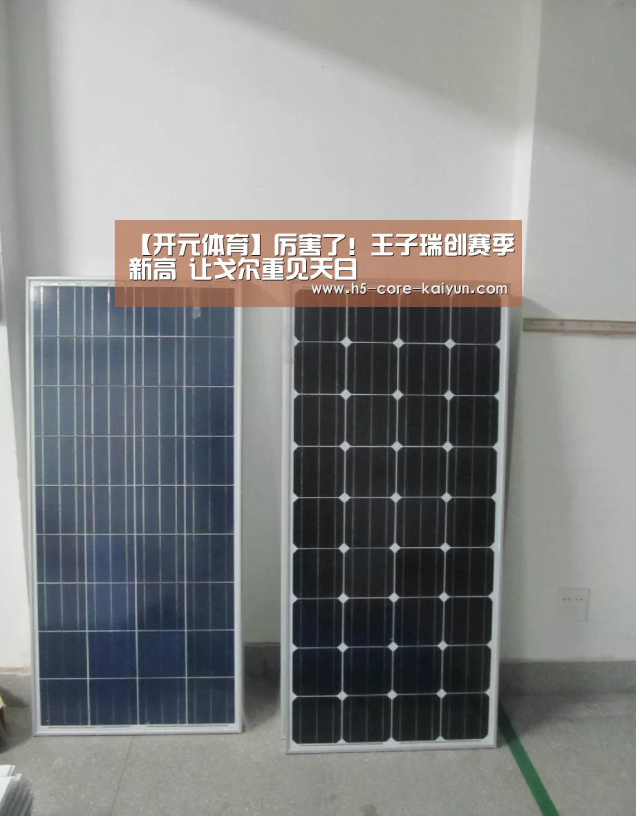 【开元体育】厉害了!王子瑞创赛季新高 让戈尔重见天日(图4) 开云体育官方网站